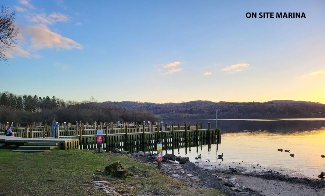 Cheerful 3 Bedroom Lodge At White Cross Bay Windermere Esterno foto